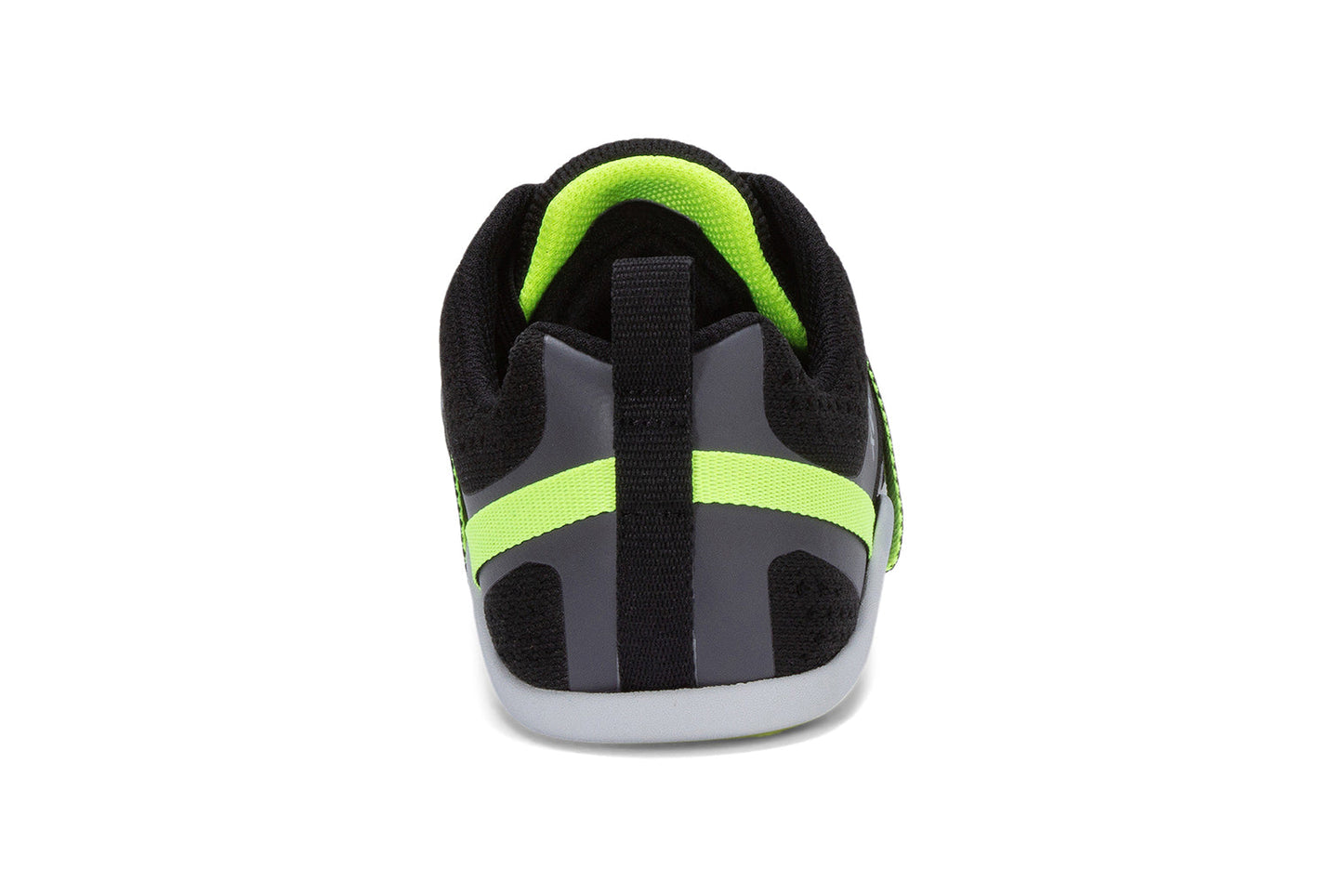 Xero Shoes Canada, specifically barefoot running shoes Canada. These minimalist shoes have flexible soles, wide toe boxes, and zero drop. Side view of Xero Men's Prio Neo in Salsa Red. Shoes made for performance and comfort. These minimalist shoes have flexible soles, wide toe boxes, and zero drop. Top view of Xero Men's Prio Neo in Asphalt/Black. Shoes made for performance and comfort.