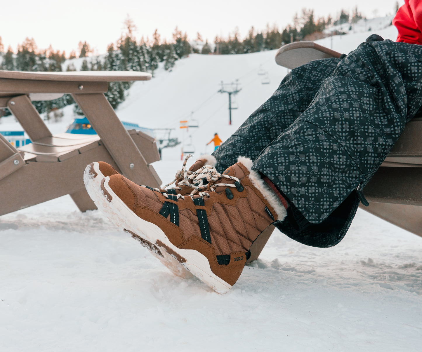 Xero Shoes Canada, alpine boots in winter