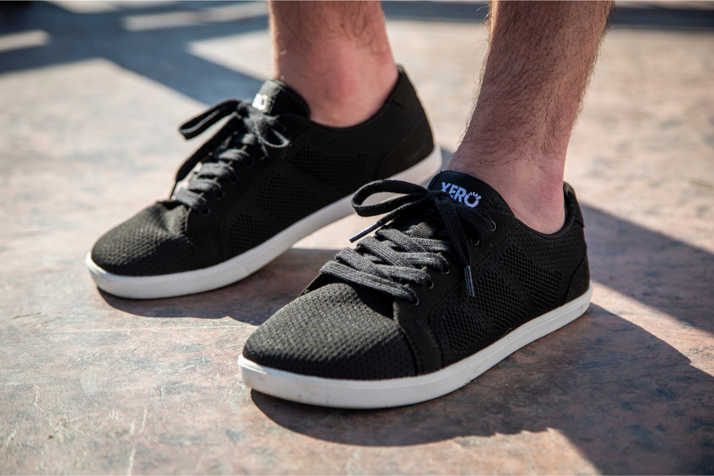 Xero shoes Canada man wearing Dillons