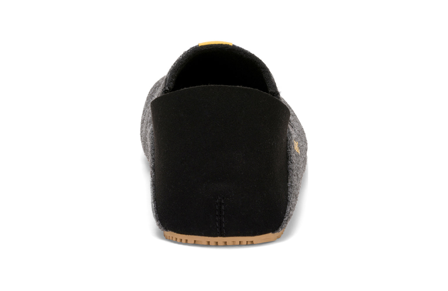 Xero Shoes Canada, specifically women’s barefoot shoes Canada. These minimalist shoes have flexible soles, wide toe boxes, and zero drop. Back view of Xero Women's Pagosa in Black. Lightweight slipper. 