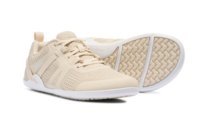 Xero Shoes Canada, specifically barefoot running shoes Canada. These minimalist shoes have flexible soles, wide toe boxes, and zero drop. Pair view of Xero Women's Prio Neo in Whitecap Gray. Shoes made for performance and comfort. 